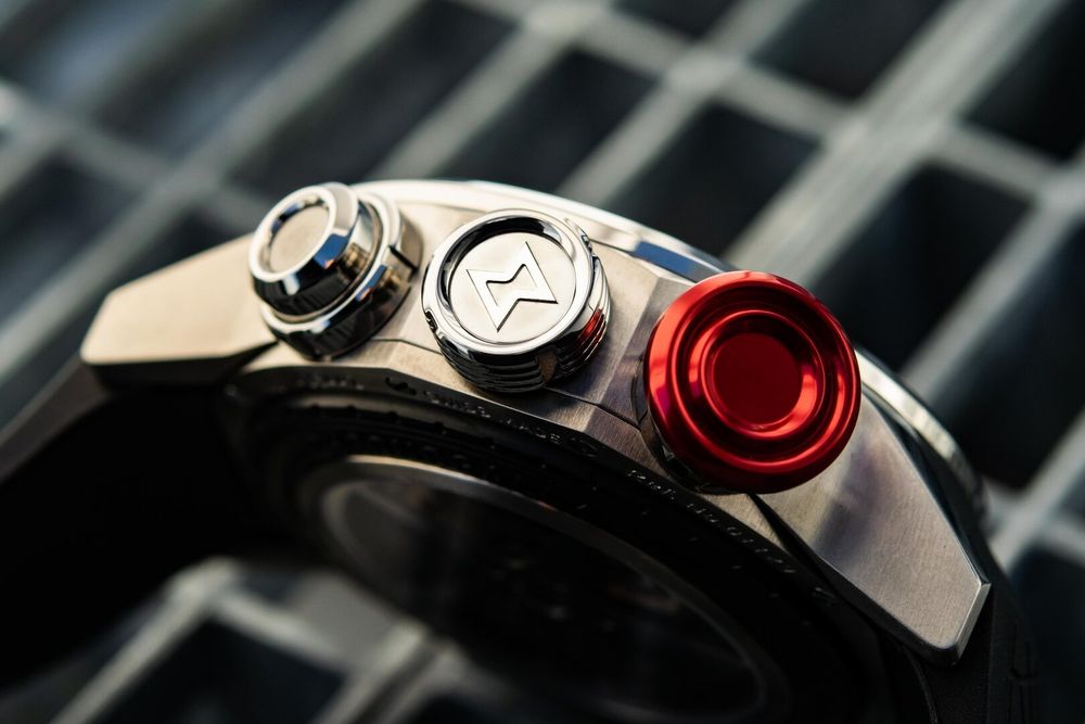 Titanium EDOX Chronorally - Swiss Made - Automatic Chronograph