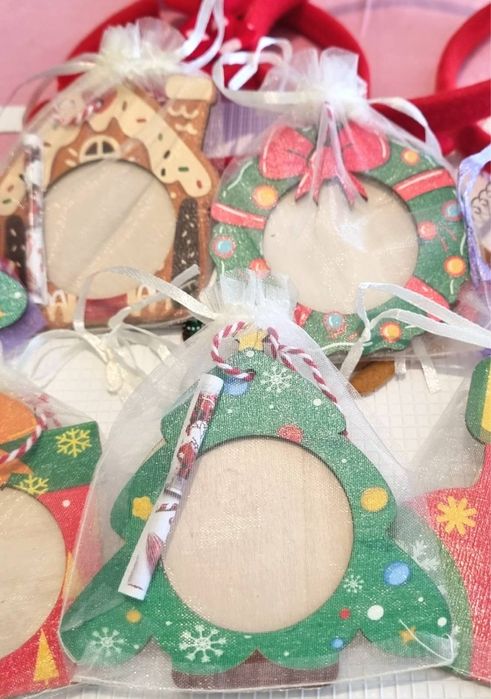 Коледни рамки за снимки за украса