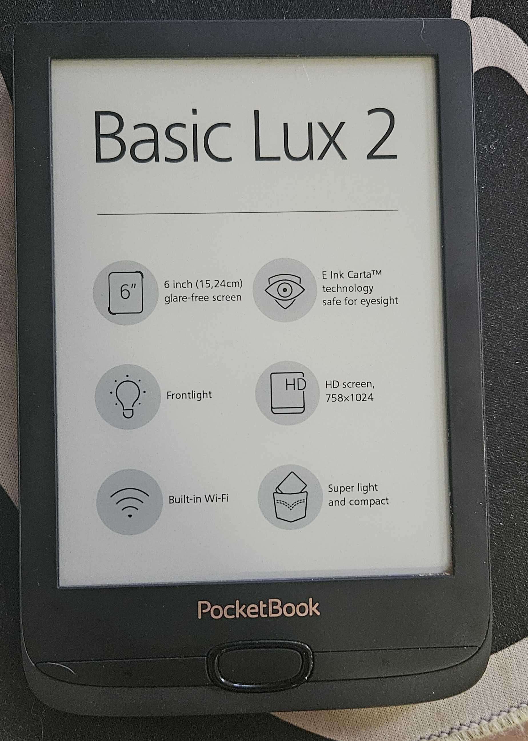 Електронен Четец/книга Pocketbook Basic Lux 2