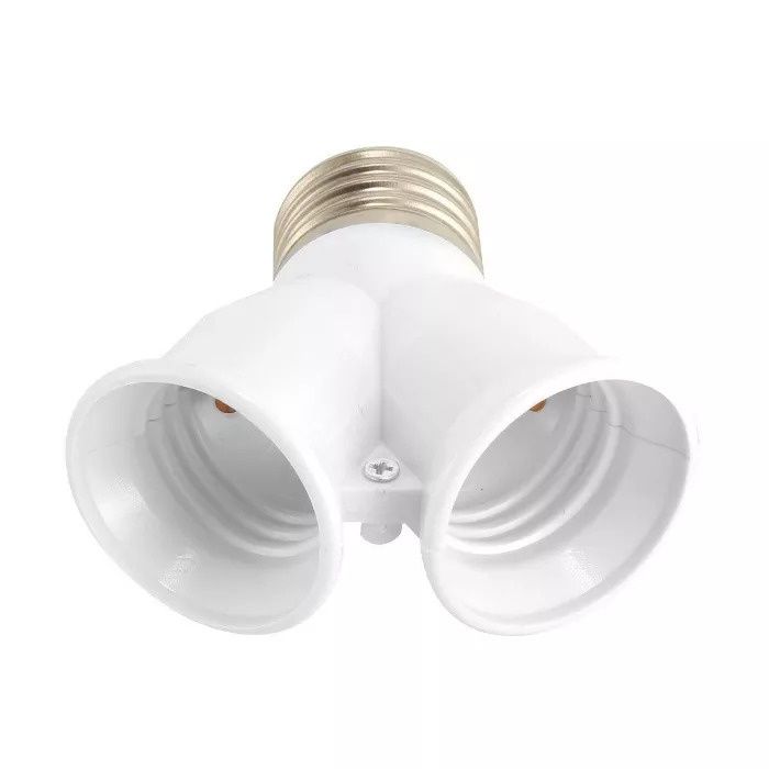 Adaptor bec E27 (dulie normala) 3 in 1. Mai multa lumina ff simplu!