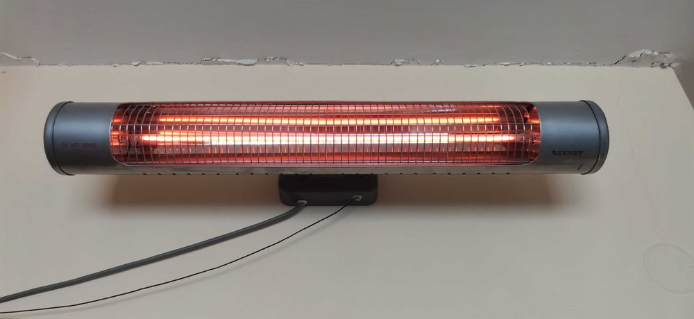 Стенен инфрачервен нагревател 600-1200 вата