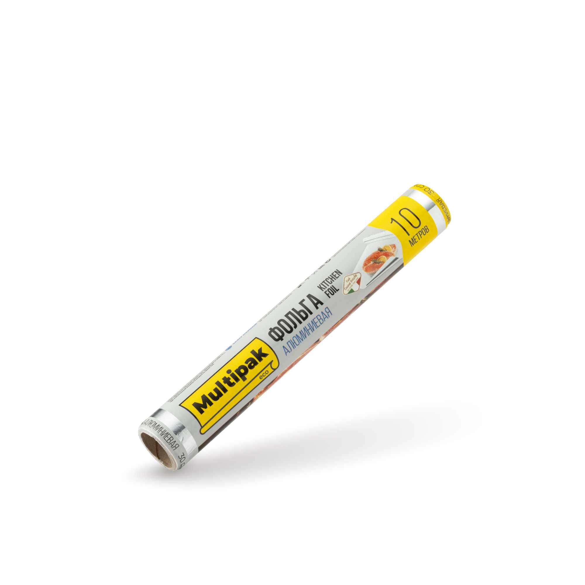Алюминиевая фольга Multipak 30см x 10м — в рулоне