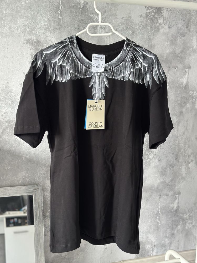 Tricou Marcelo Burlon Amiri Balenciaga
