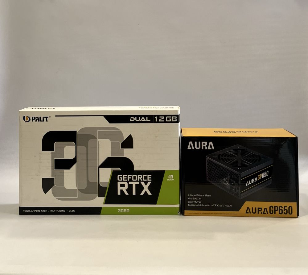 Геймърски компютър Intel Core i5 10400F, RTX 3060 12GB, 16GB ram