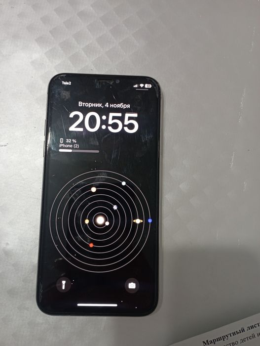 Айфон икс 100 процент акум