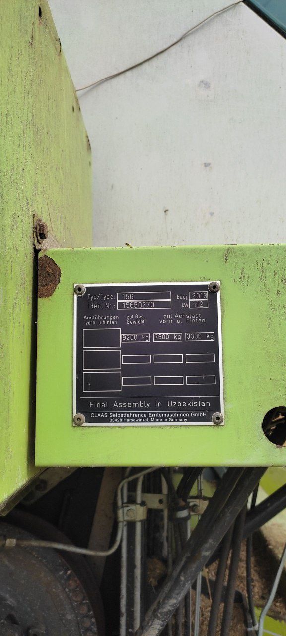 Claas daminator 130