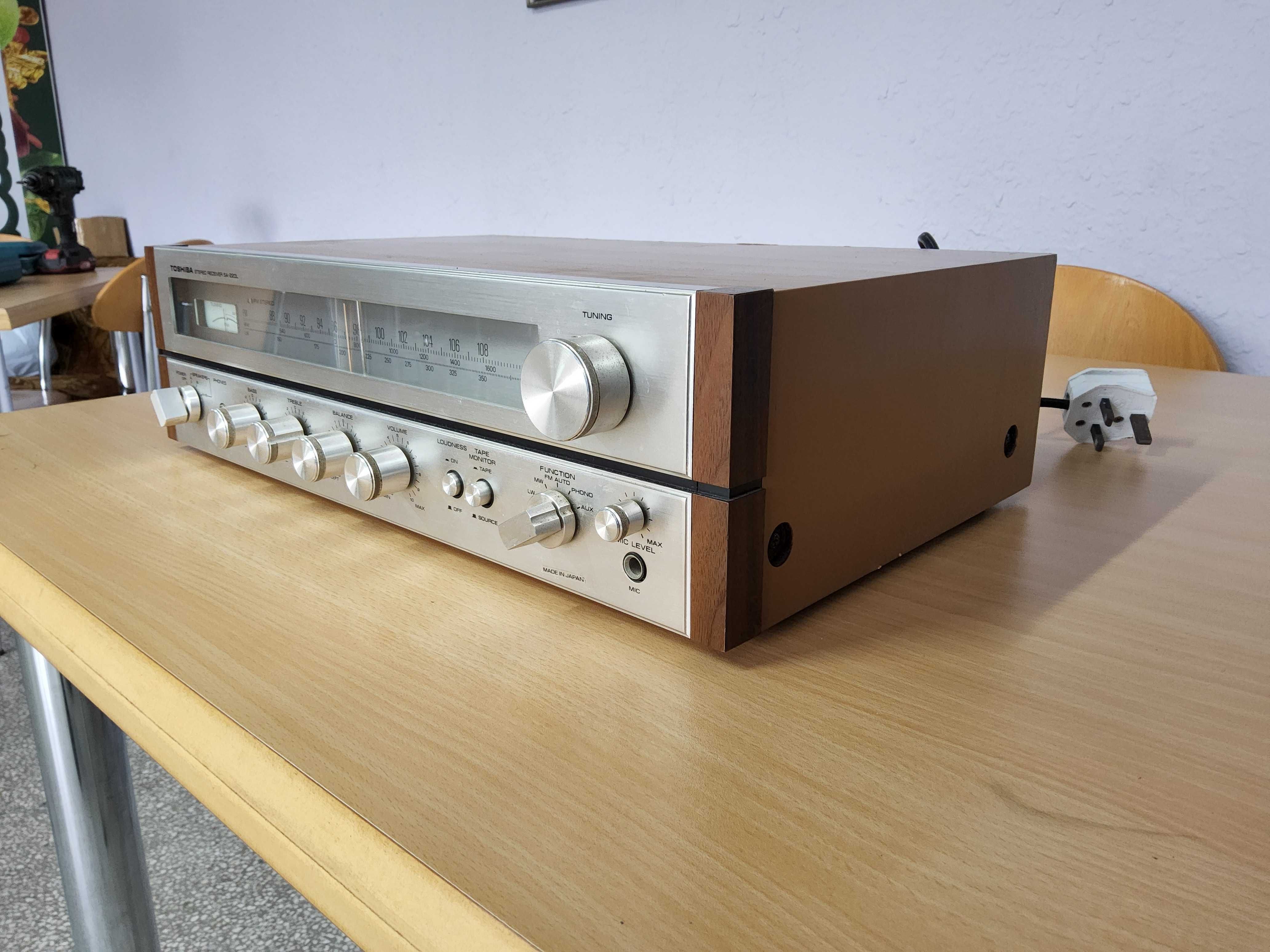 toshiba sa-220l stereo receiver-made in japan