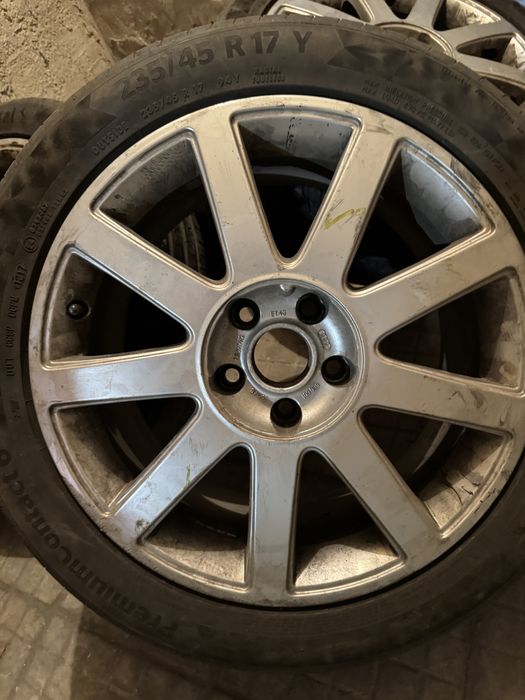 Оригинални ауди джанти 17” s-line.