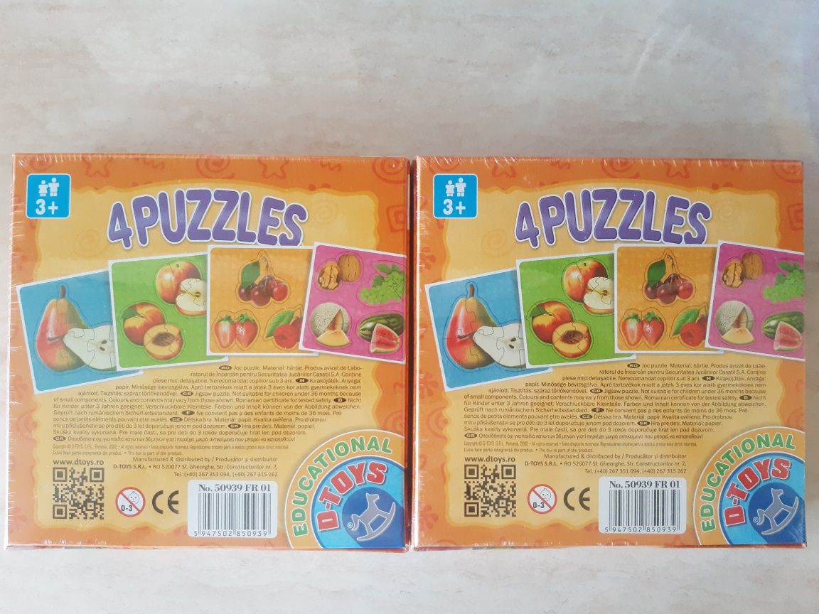 Joc Puzzle fructe