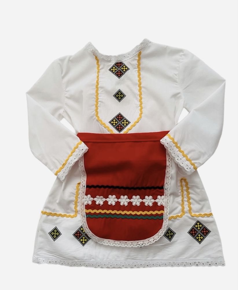 Еднакви рокли за майка и дете с етно мотиви / народни мотиви