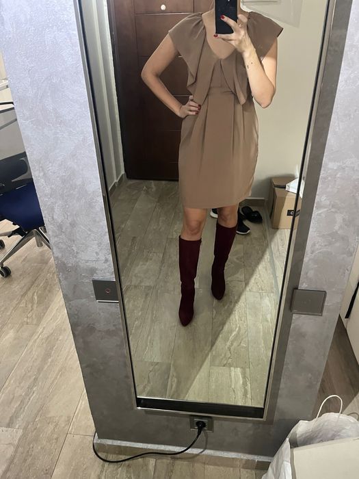 Rochie crem HM vaporoasa