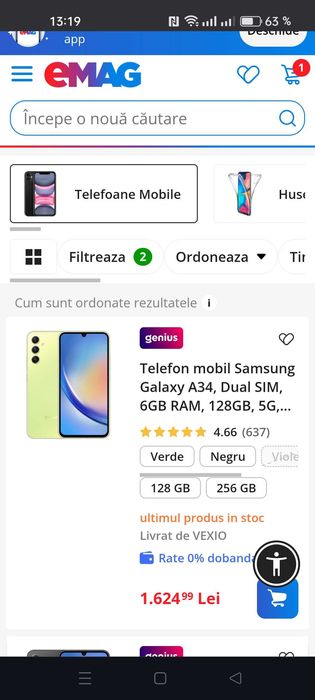 Samsung Galaxy A34 5G dual SIM