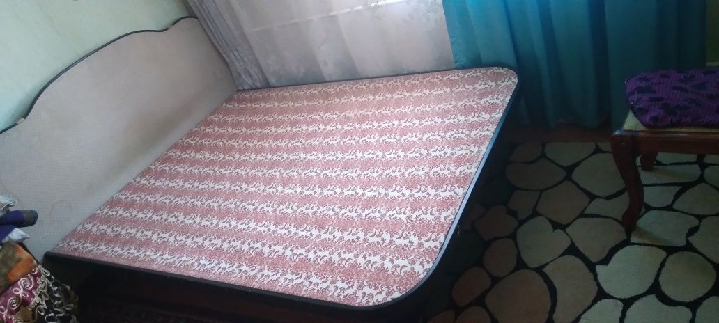 Кровать двуспальный жесткий (самовывоз)