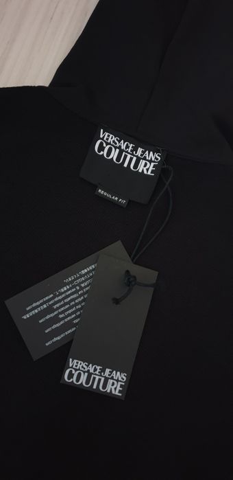 Versace Jeans Couture Full Zip / L НОВО ОРИГИНАЛ Мъжка Качулка цял цип