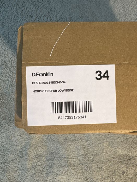 Дамски апрески/боти D. Franklin Nordic Trk Fur Low Beige