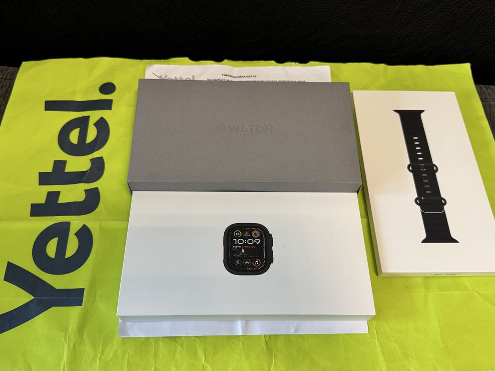 49mm Apple watch Ultra 2 CEL Гаранция Yettel 2027г.