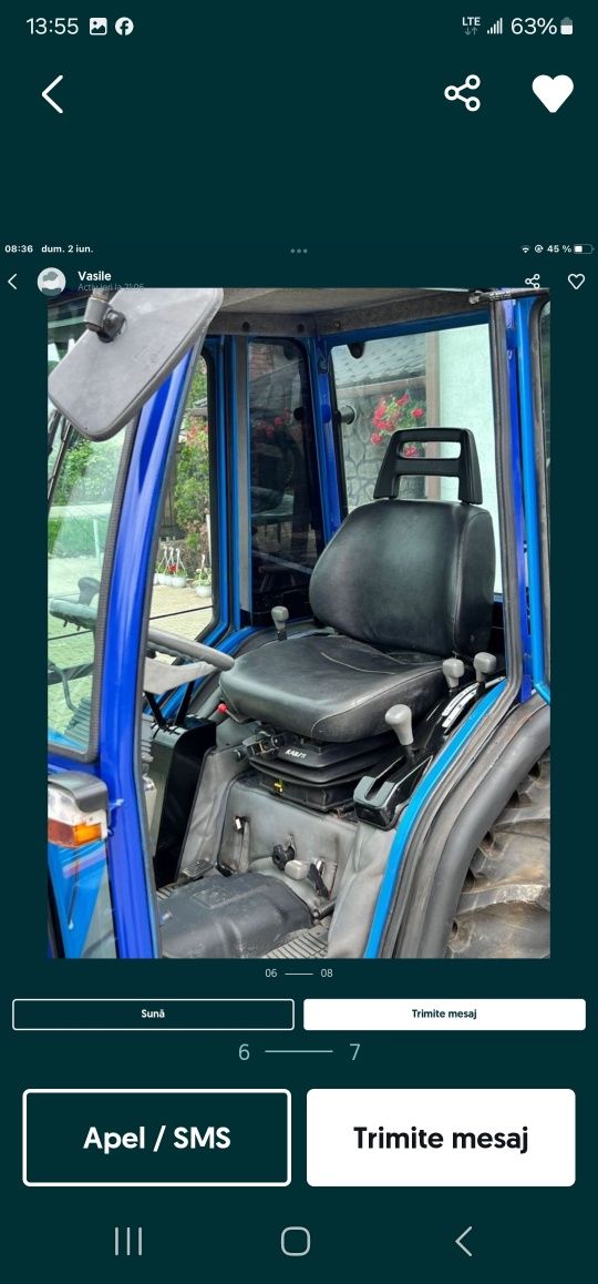 Vând tractor japonez