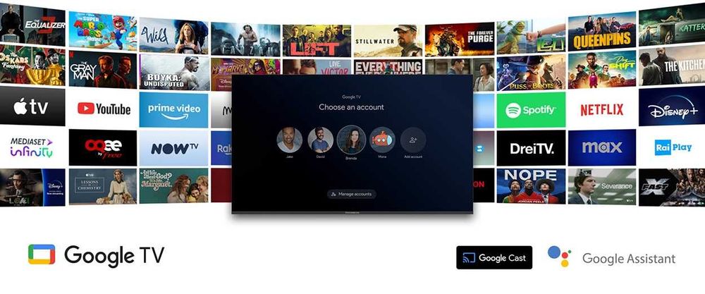 MediaPlayer TV THOMSON Streaming Box Plus 270. 4K. Google TV. Wi-Fi