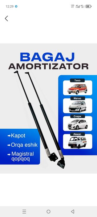 Damas bagaj amatizatori sotiladi