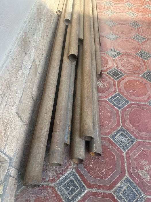 Продаются стальные трубы новые диаметр 57, имеется 45 метров ,