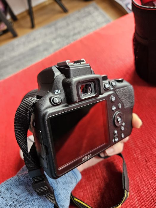 Aparat foto DSLR Nikon D3500, 24.2MP, Negru + Obiectiv AF-P 18-55mm VR