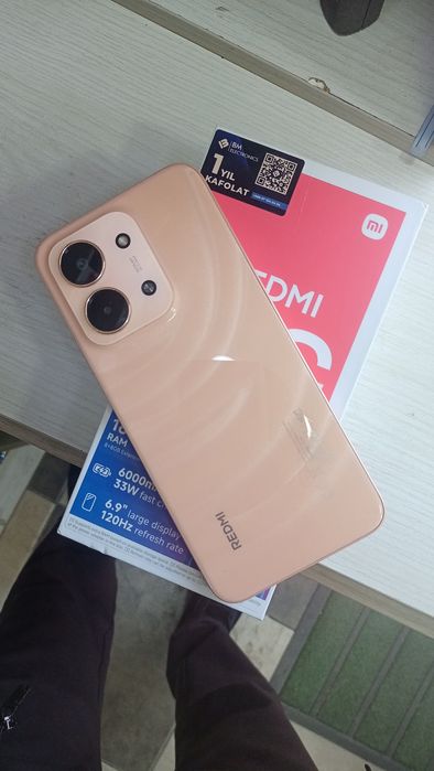 Redmi 15c 256 tali yangi tel koʻp ishlamagan