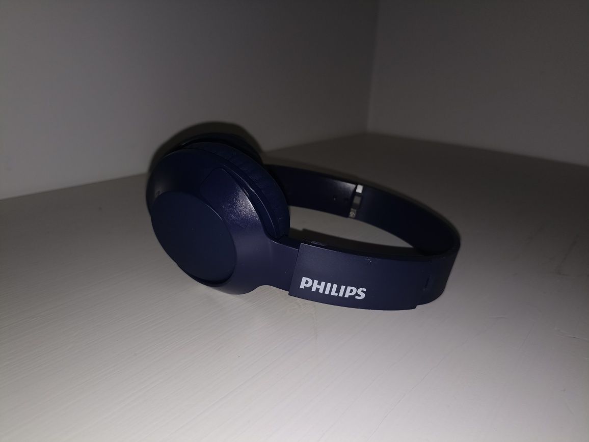 Cască Philips wireless , bluetooth , albastră , nouă - 39 RON