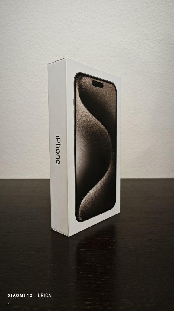 iPhone 15 Pro Max sigilat Natural Titanium 256 gb