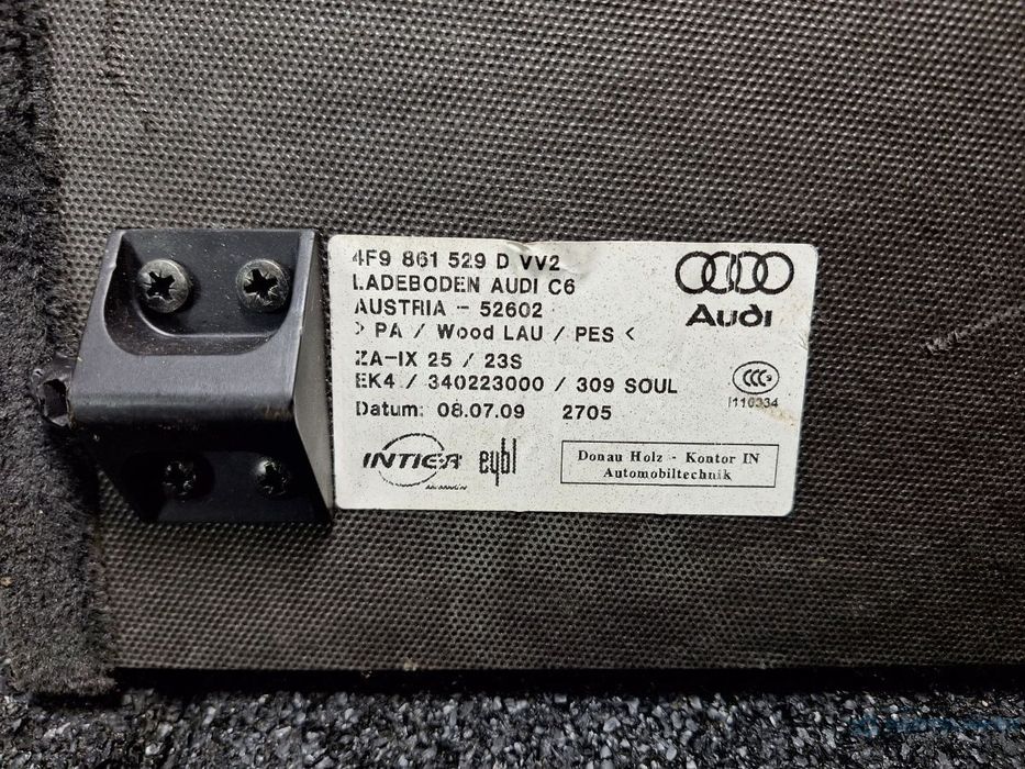 Mocheta portbagaj AUDI A6 III Allroad 4FH, C6 2006 - 2011 TDI quattro CANC 4F9861529D
