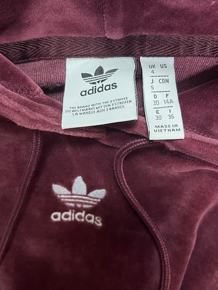 Hanorac Adidas, velvet