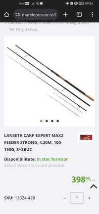 Vând lanseta carp expert max 2 preț negociabil