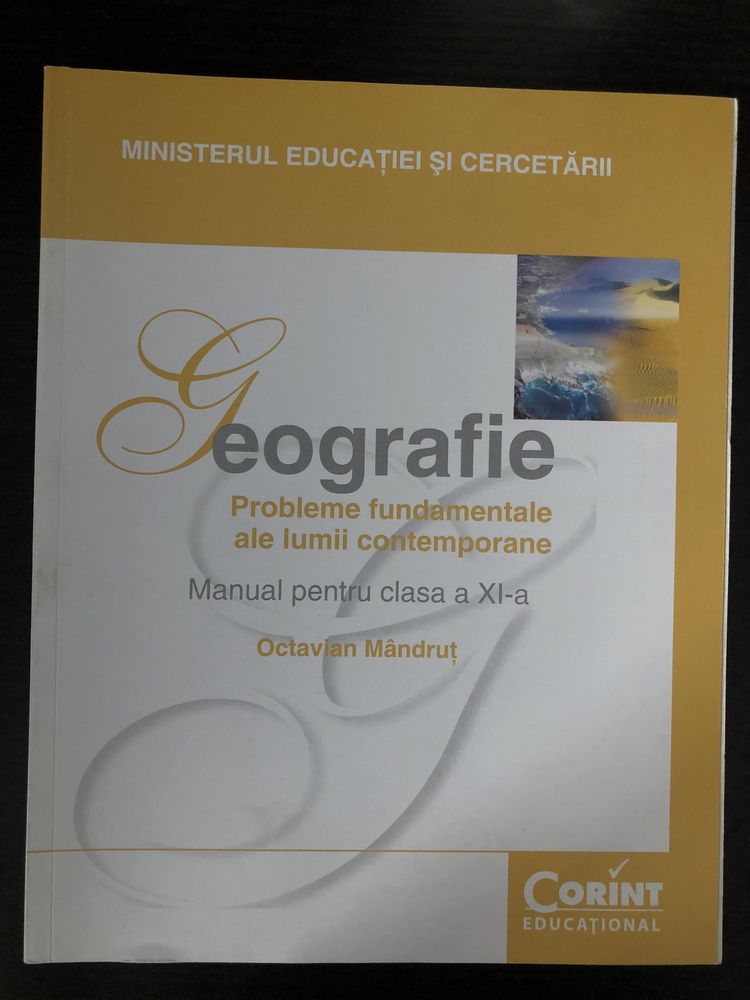 Manual geografie clasa a XI-a