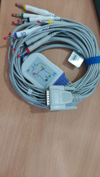 Кабель для аппарата ЭКГ, Универсальный.