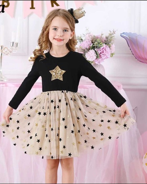 Ново!Детска Рокля "Star's"