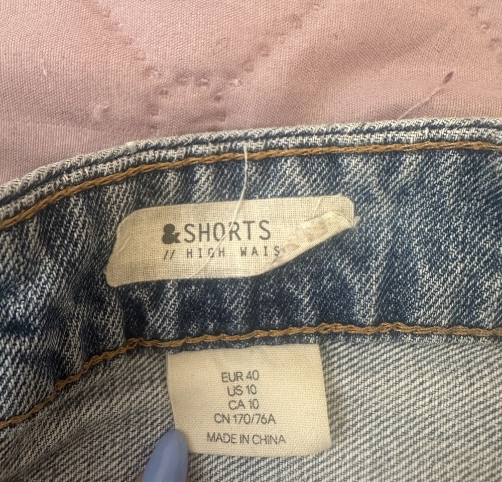 Къси панталонки H&M, PIECES