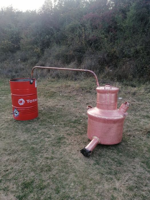 Vand cazane de tuica am gata făcut de 80litri cu fund de 3mm pereti de