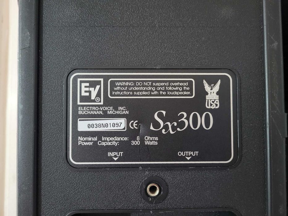 Boxe Electro Voice EV SX 300