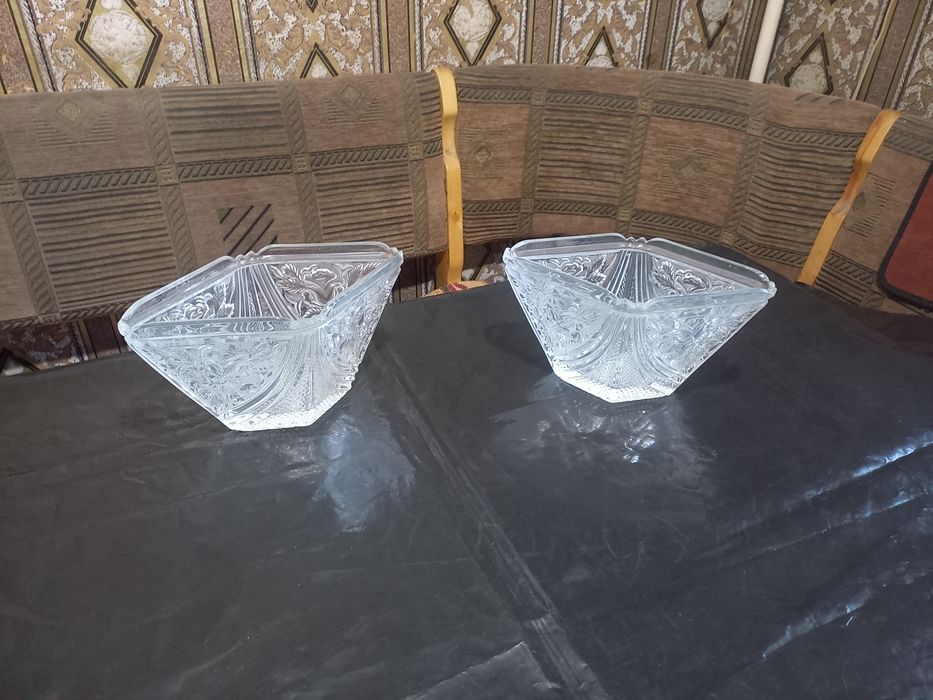 Вазы хрустальные Российского производства для разных продуктов