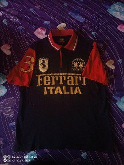 tricou original pt barbati La Martina Ferrari XL deosebit