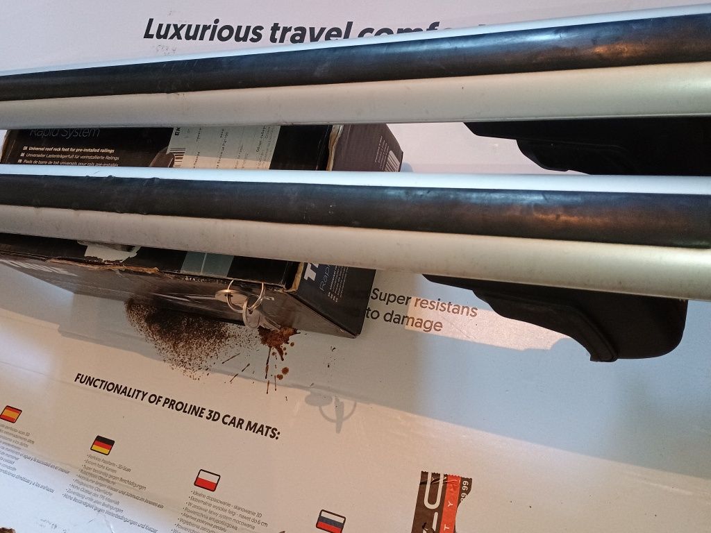 Thule Алуминиеви греди за багажник, thule aero bar, hapro, автобокс