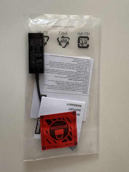 Чисто нови запечатани LENOVO мрежови карти на USB-C