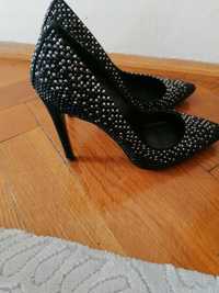 Pantofi stiletto, piele 36