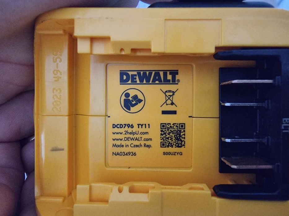 Autofiletanta Dewalt DCD796 Fabricatie Cehia!