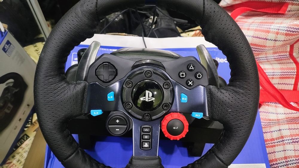 Волан с педали Logitech - G29, черен, PC/PS4/PS5