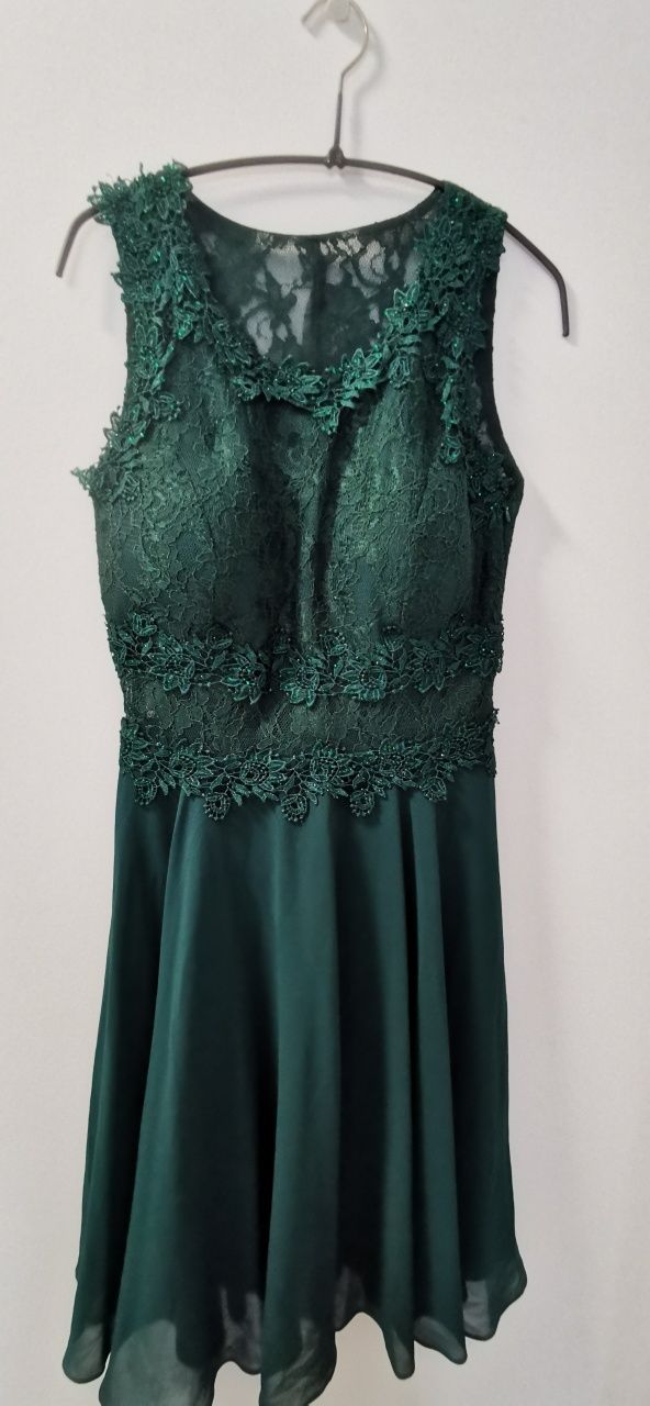 Rochie verde smarald