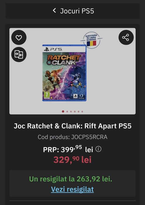 Vand Ratchet & Clank: Rift Apart PS5