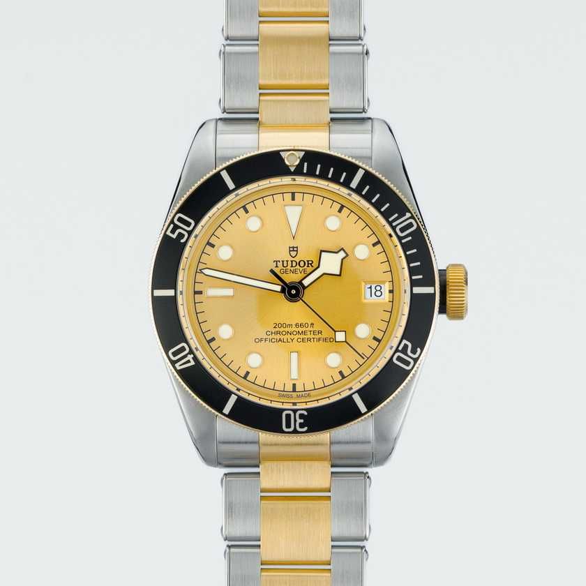 Tudor Heritage Black Bay S&G M79733N-0004 Champagne Colour Dial