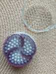 Perie masaj/exfoliere Braun Silk Epil SkinSPA Alb/Mov