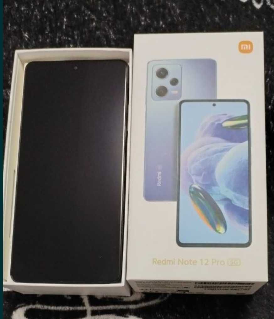 Xiaomi Redmi Note 12 Pro, 8GB RAM, 256GB 5G Black - garantie 07.2025