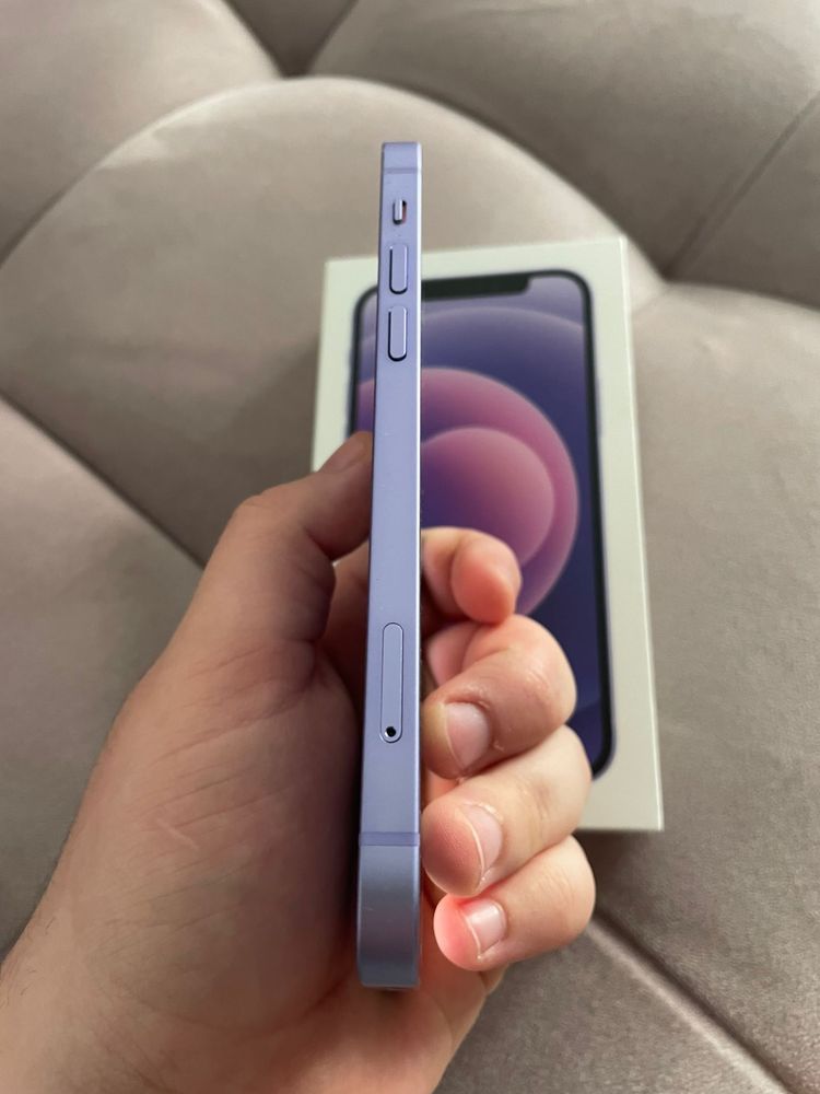 Iphone 12 Purple, 64GB, 89% baterie, fullbox